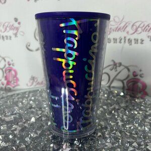 Starbucks cup Frappuccino Purple Holographic Tumbler shiny shimmer